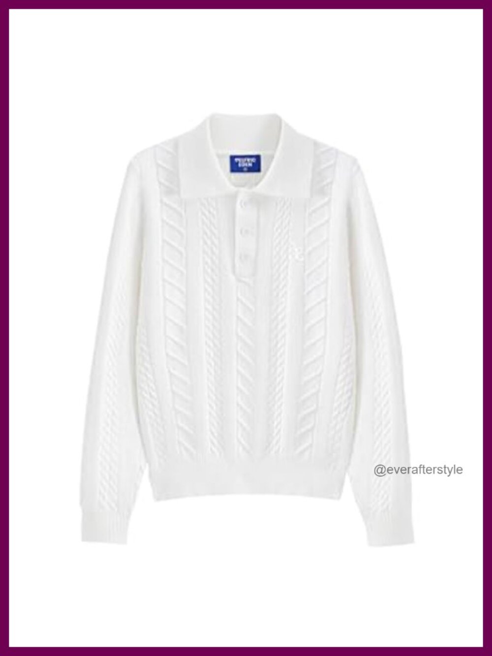 Women Cable Knit V-Neck Pullover Sweater Long Sleeve